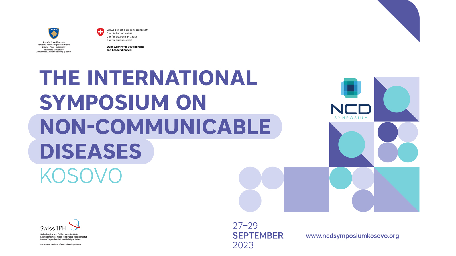 International Symposium on Non-Communicable Diseases to Take Place in Kosovo