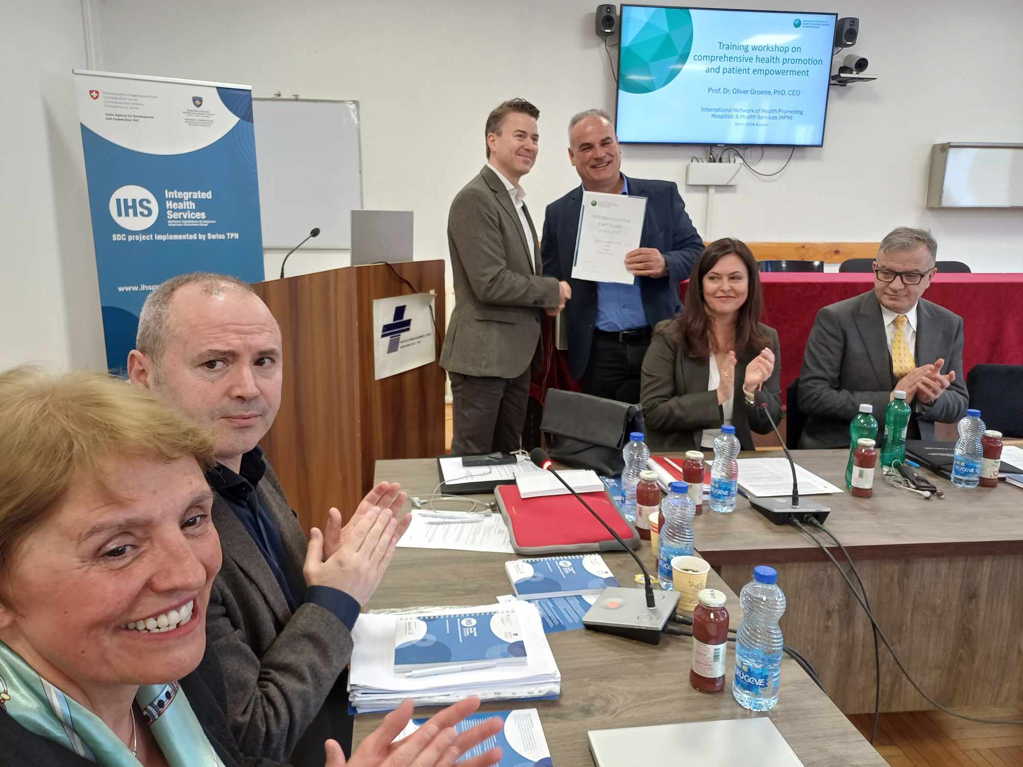 General Hospital of Peja Becomes Member of Health Promoting Hospitals Network