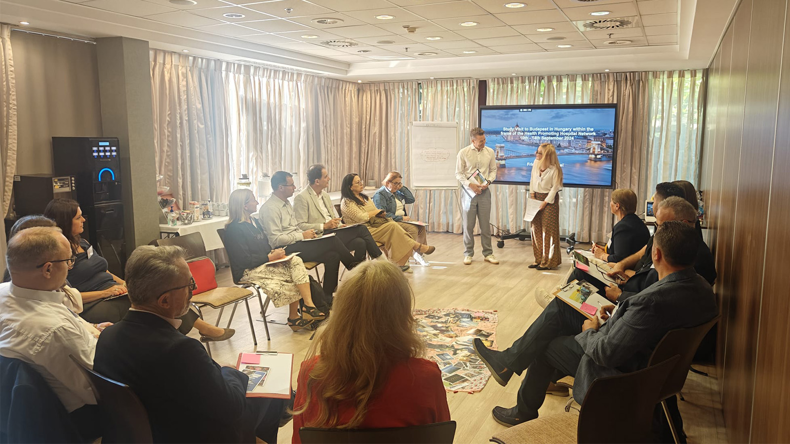 Kosovo Delegation on Study Trip to Hungary to Boost Health Promoting Hospitals Approach to NCDs
