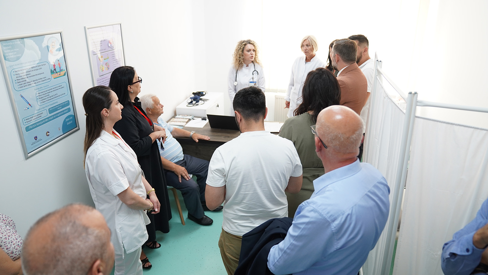 IHS Steering Committee Visits Gjakova Hospital to Review Project Progress